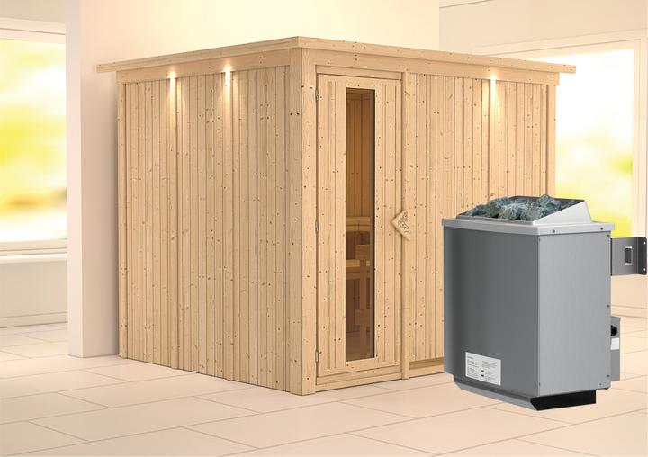 Produktbild Karibu Gobin mit Dachkranz (9 KW interne Steuerung)