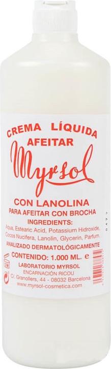 Immagine prodotto Myrsol Lanolina Liquid Shaving Cream 1000ml By
