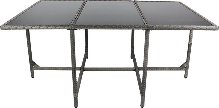 Actual product image VCM Ratten Gartentisch Balkontisch Raloso (170 cm)