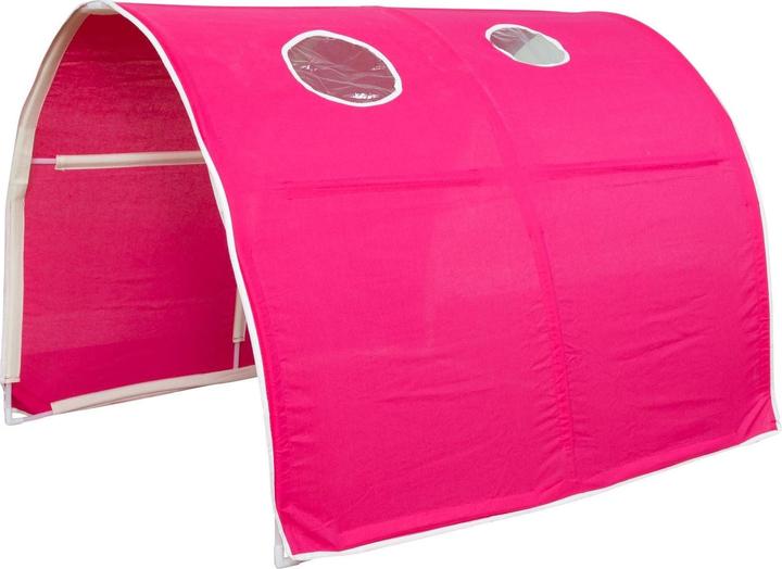 Floki24 Tunnel for bunk beds Bed tent Bed canopy Play tunnel Cave Cot - red