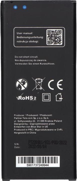Produktbild NoName Akku Blue Star BLUE STAR PREMIUM Akku für SAMSUNG Galaxy Note 4 N910 3400 mAh
