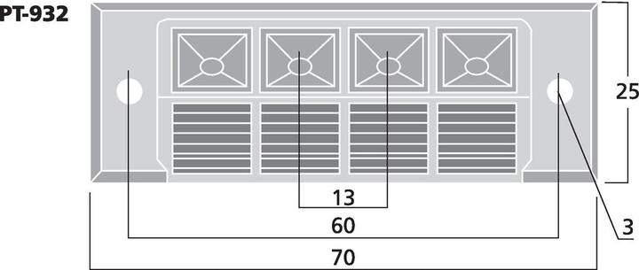 Immagine prodotto Monacor LS-Klemmleiste 4-Pol