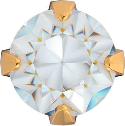 Actual product image Studex Sensitive stud earrings Tiffany Gold Zirconia 5 mm (Stainless steel)