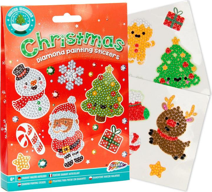 Produktbild Grafix Xmas Diamond Painting Sticker