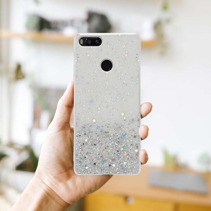 Produktbild Cadorabo TPU Hülle für Xiaomi RedMi A1 mit Glitzer (Xiaomi Redmi A1)