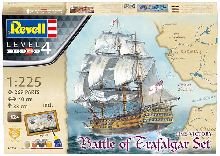 Actual product image Revell Battle of Trafalgar Gift Set