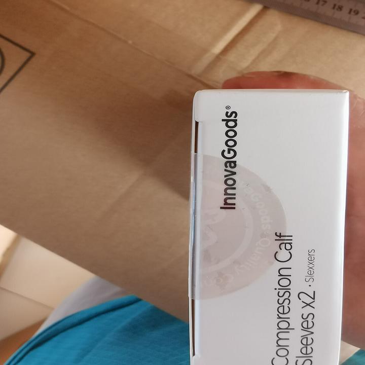 Produktbild InnovaGoods Komprimierende Sport-Wadenbandagen Slexxers 2 Stück (M, L, XL)