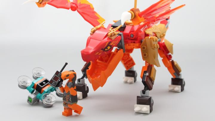 Produktbild LEGO Kais Feuerdrache EVO (71762, LEGO Ninjago)
