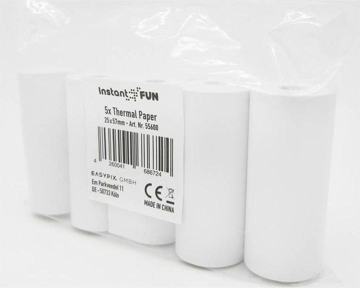 Image du produit Easypix InstantFUN 5x Thermal Printing Paper Rolls