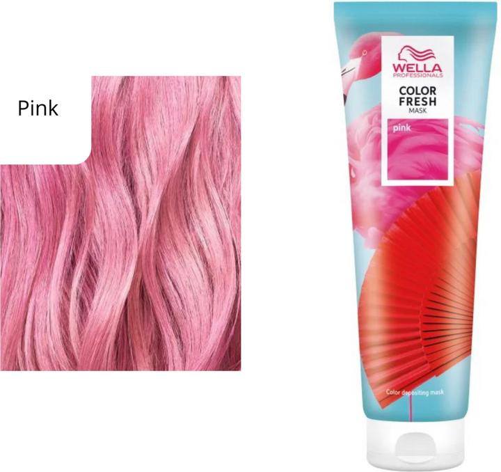 Immagine prodotto Wella Maschera Colour Fresh - Rosa (150 ml)