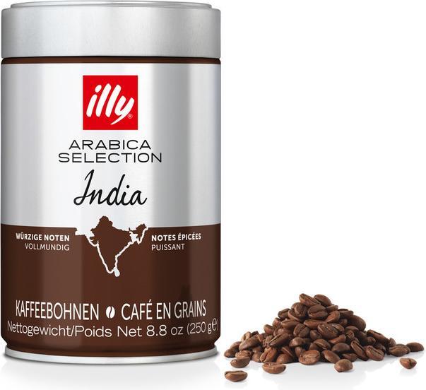 Actual product image Illy Coffee beans arabica selection india (250 g)