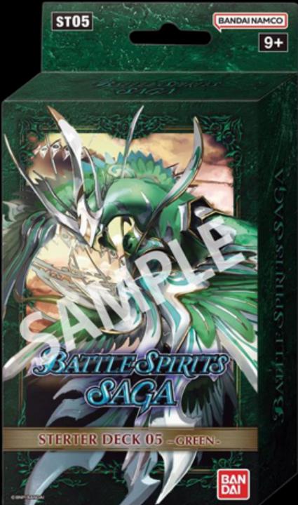 Produktbild Bandai Battle Spirits Saga Starter Deck Green SD05 (Multipli di 2) (Englisch, Deck)