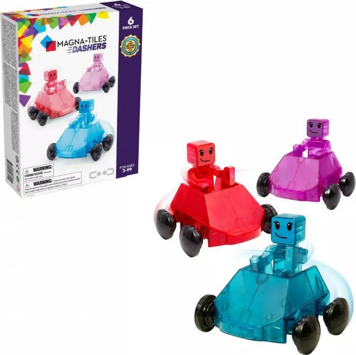 Actual product image Magna-Tiles Dashers set 6 pieces