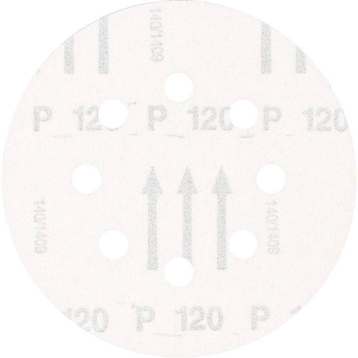 Productafbeelding Pferd Excentrisch schuurpapier Klitschijf 125 mm korund A 120 gat 8 (120)