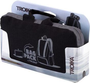 Produktbild Troika BAGPACK Rucksack faltbar, grau/schwarz (12 l)
