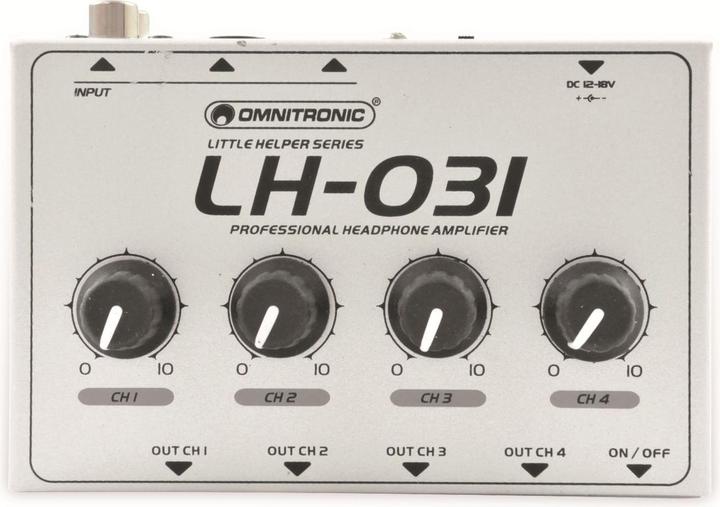Produktbild Omnitronic LH031 Kopfhörerverstärker