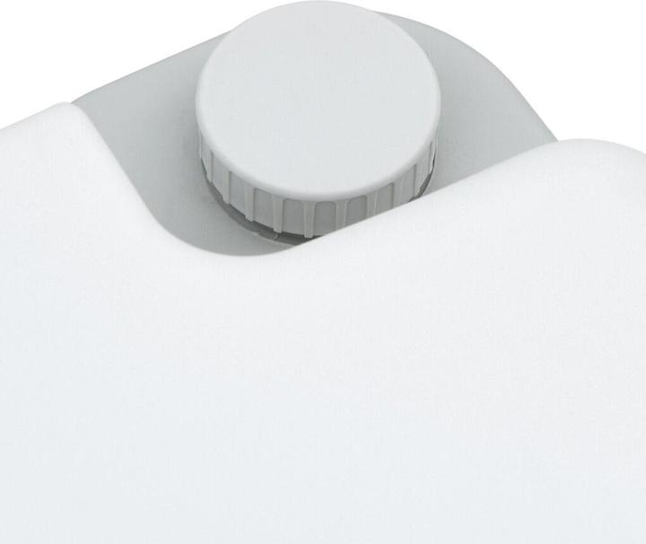 Actual product image VidaXL Portable toilet in grey and white plastic, 10 L