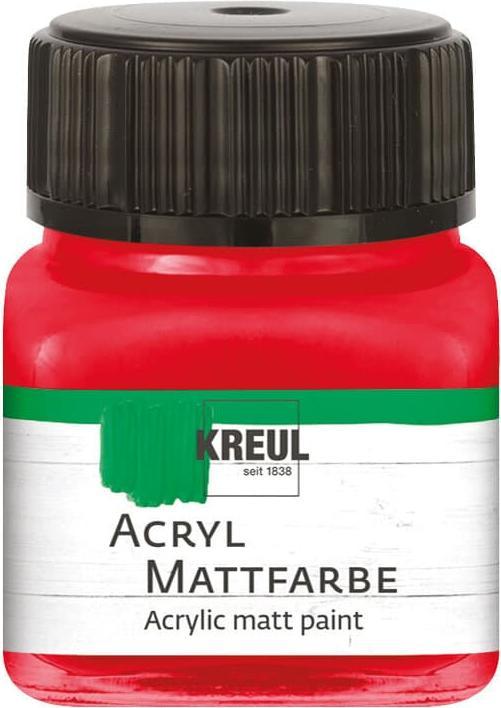 Image du produit Kreul Couleur mat 20ml (Rouge, 20 ml)