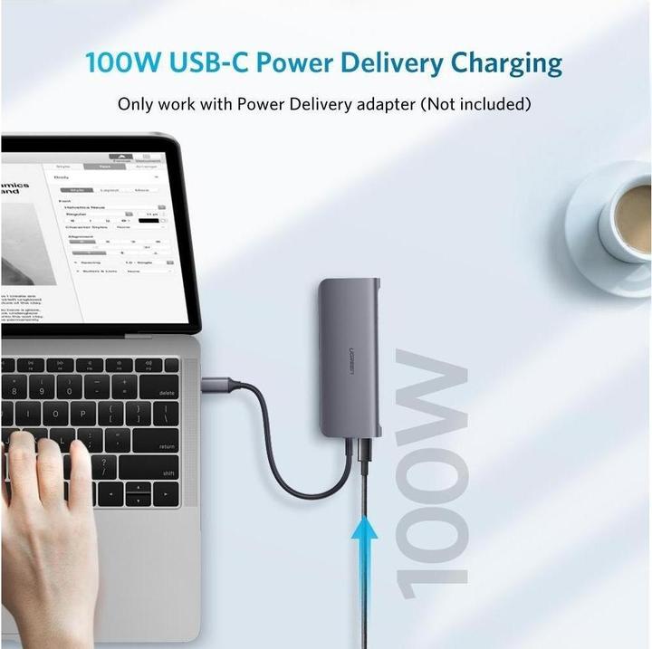 Produktbild Ugreen 9 in 1 Hub (USB-C, 9 Ports)