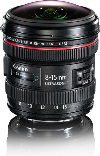 Produktbild Canon EF 8-15mm f/4L Fisheye USM (Canon EF, Vollformat)