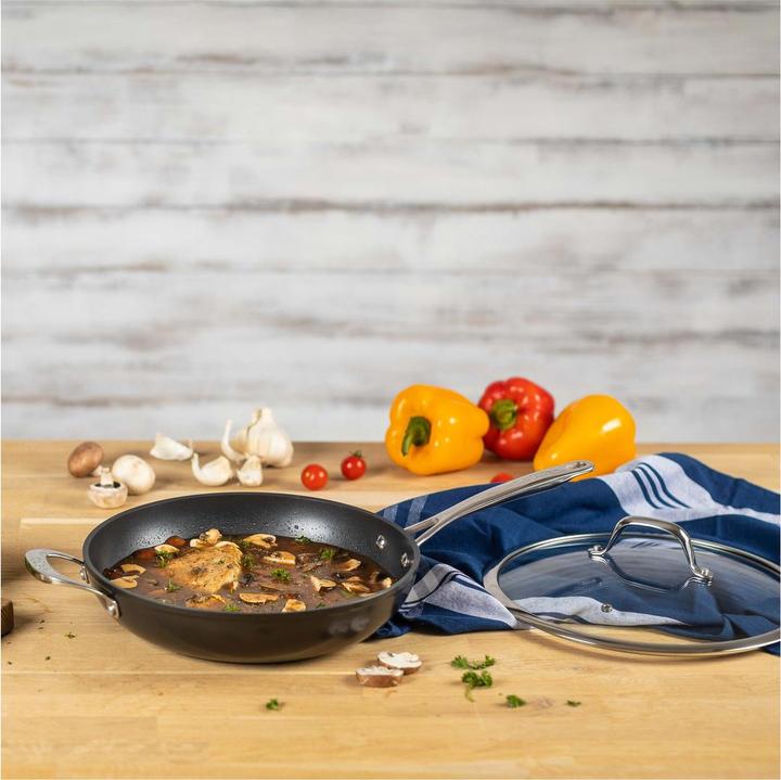 Actual product image Kuhn Rikon Easy Pro Sauté-Pfanne (28 cm, Frying pan, Aluminium, Stainless steel)