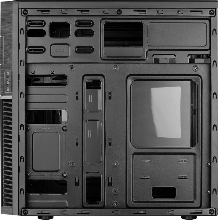 Actual product image AeroCool Go Mini Playa Slim Black MicroATX/MiniITX o.N. - Cases - Micro/Mini/ (mATX, Mini-ITX)