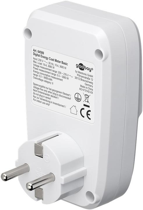 Image du produit Goobay Compteur d'énergie numérique Basic