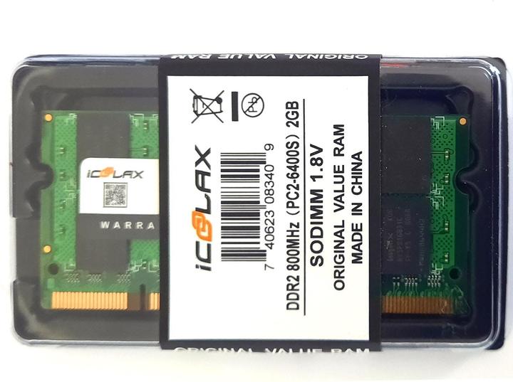 Produktbild Icoolax DDR2 2GB SODIMM (1 x 2GB, DDR2-RAM, SO-DIMM)
