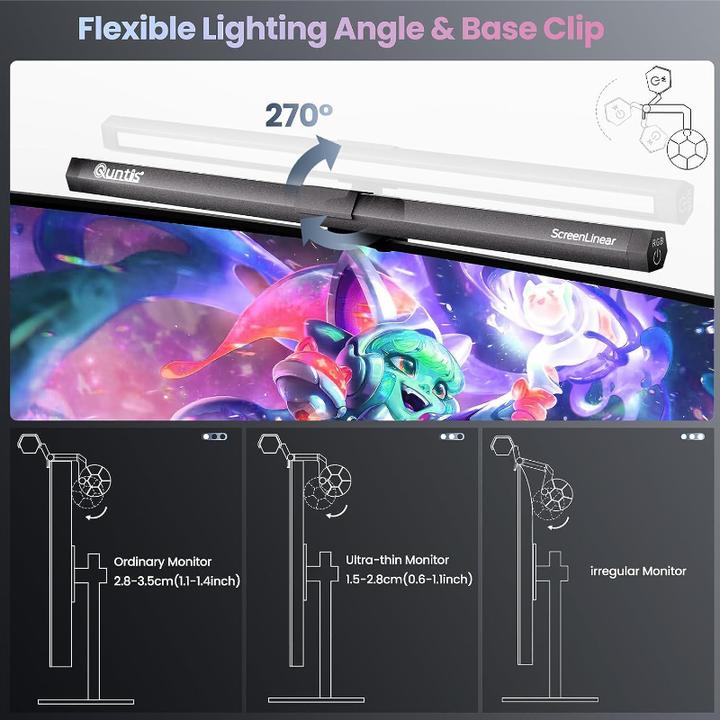 Immagine prodotto Quntis LED Screenbar Game Pro
