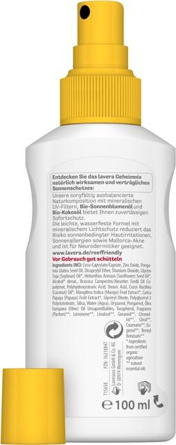 Image du produit Lavera Spray solaire Sensitiv, FPS 30, 100ml (Spray solaire, SPF 30, 100 ml)