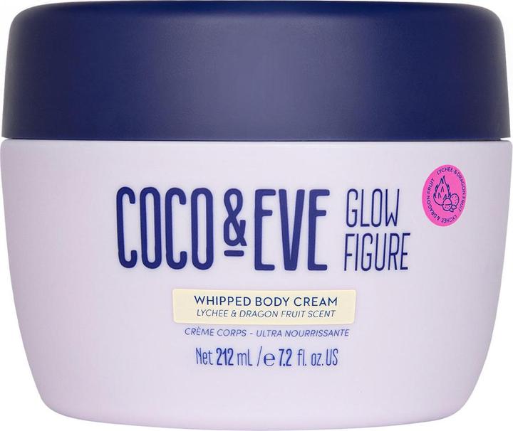 Immagine prodotto Coco & Eve Crema per il corpo montata Glow Figure (al profumo di dragonfruit e litchi) (Crema corpo, 212 ml)