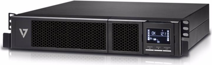 Produktbild V7 3000VA UPS RACK MOUNT 2U LCD 8XIEC C1 (3000 VA, 2700 W, Line-Interaktiv USV)