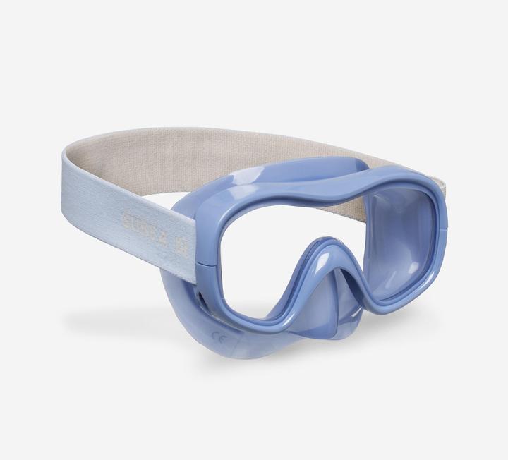 Subea Tauchmaske Kinder 100 Komfort hellblau
