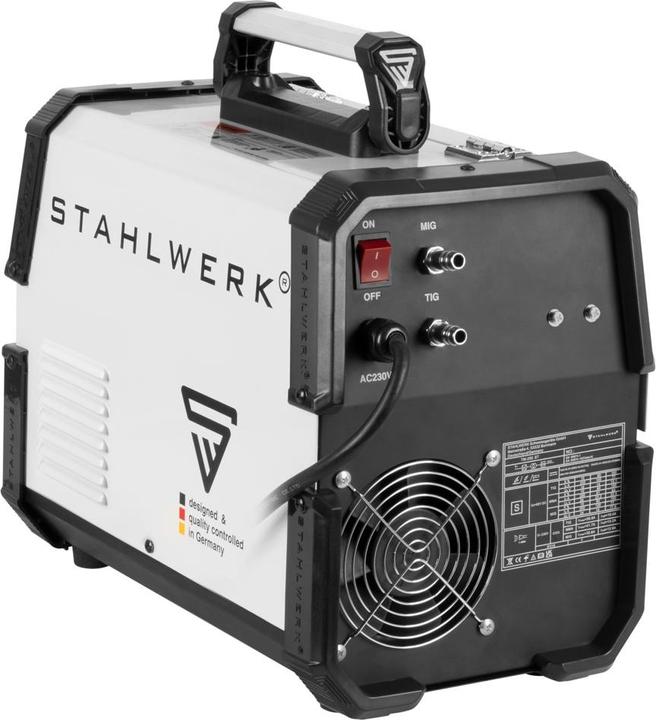 Image du produit Stahlwerk Soudeuse combinée MTM-200 ST 3-en-1 avec dévidoir de fil synergique 200 A