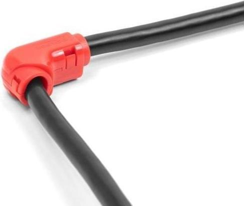 Actual product image Delock Cable clips for bending 8 pieces red