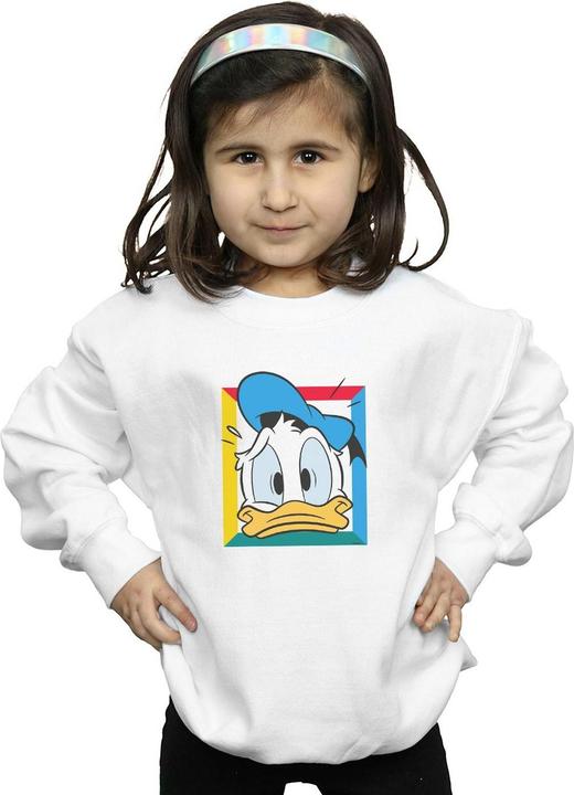 Produktbild Disney Donald Duck Panicked Sweatshirt Mädchen (140, 146)
