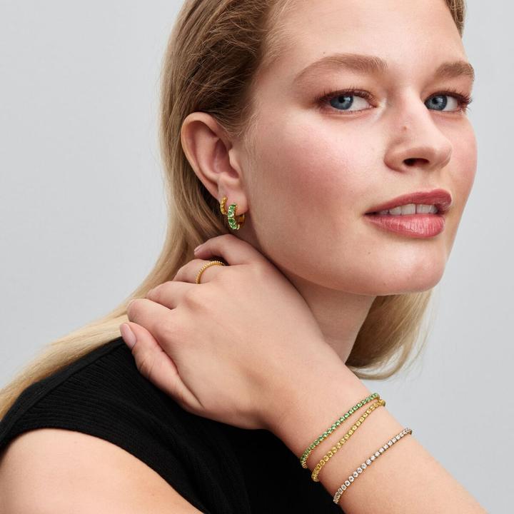 Immagine prodotto Pandora Funkelndes Grünes Tennisarmband