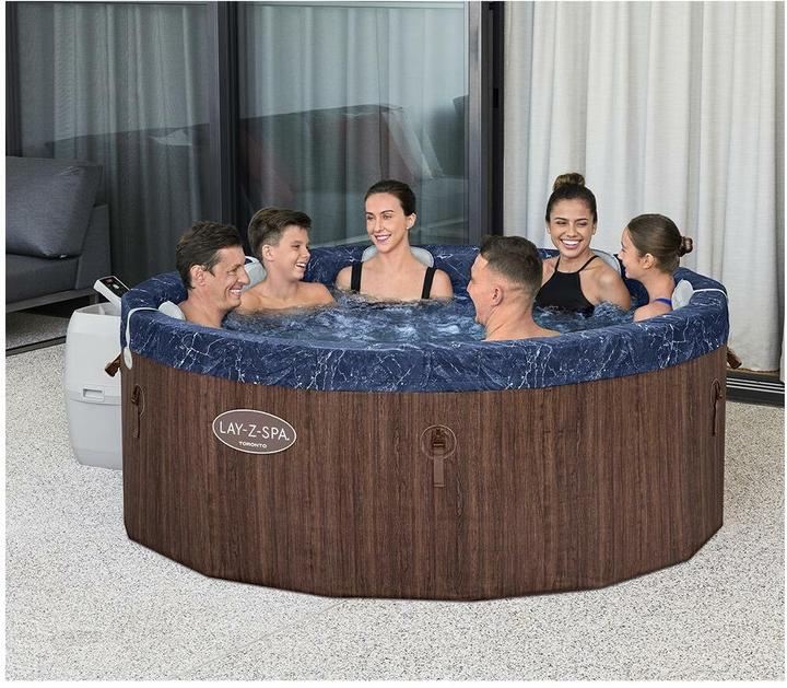 Actual product image Bestway Whirlpool LAY-Z-SPA ThermaCore Toronto AirJet Plus Ø 190 (7 pers.)