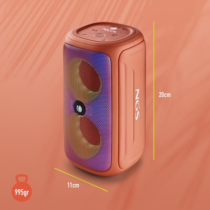 Produktbild NGS Roller beast coral (7 h, Stromversorgung über USB)