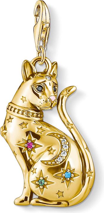Produktbild Thomas Sabo Charm-Anhänger (Kaltemail, 925 Sterlingsilber, 750 Gelbgold Vergoldung)