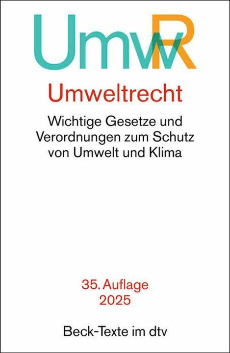 Umweltrecht (German, Peter-Christoph Storm, 2025)