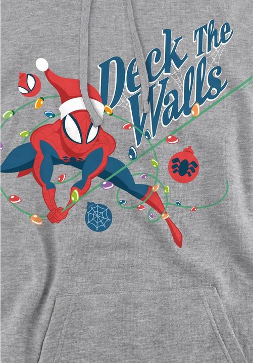 Image du produit Spiderman - Sweat à capuche DECK THE WALLS - Homme (L)