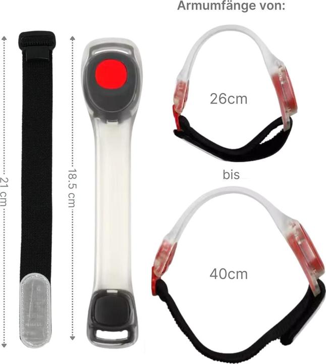 Image du produit Hermex Bracelet lumineux à LED