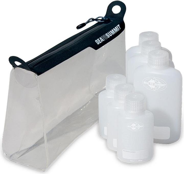 Actual product image Sea To Summit Clear Zip Top Pouch (Manicure set, Liquid bags)