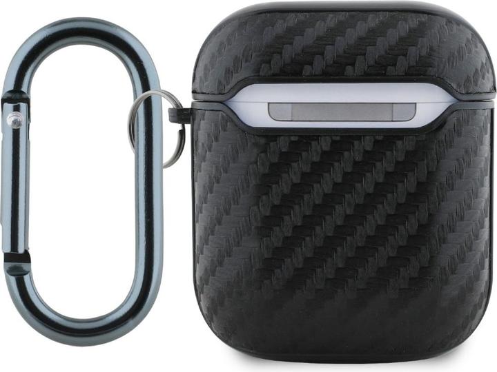 Image du produit Red Bull Case PU Carbon Logo for AirPods 1/2 black (Sac pour écouteurs)