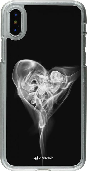 Actual product image PhoneLook Cover transparent Valentine 2022 Black Smoke (Apple iPhone X, Apple iPhone XS)
