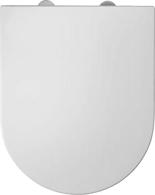 Allibert wc-bril DUNEO - Duroplast - cerniere inox - chiusura ammortizzata - afklikbaar - wit