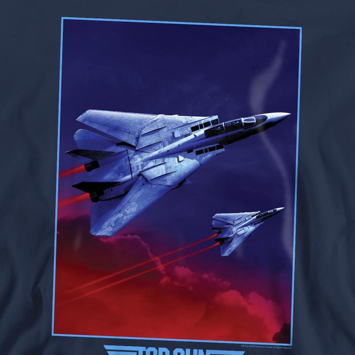 Actual product image Top Gun Unisex Adult Clouds Sweatshirt (XL)