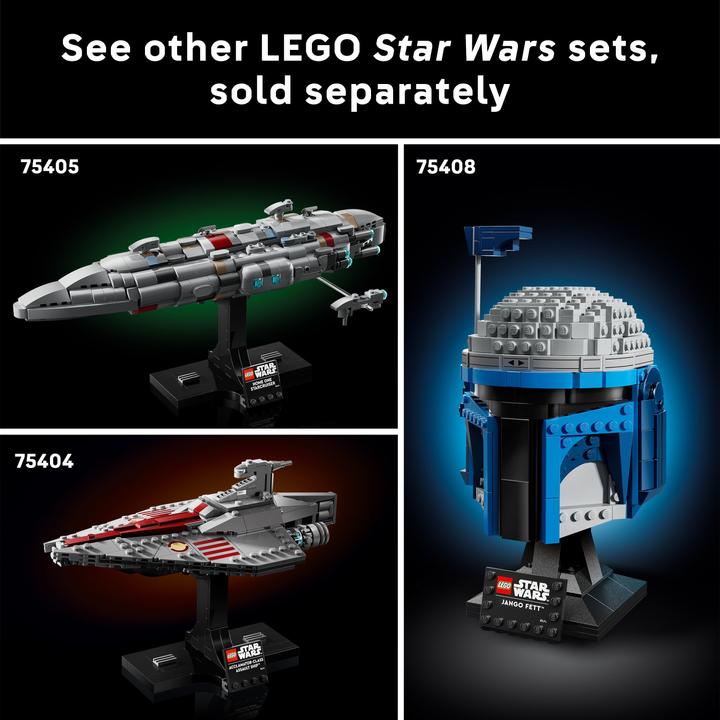 Produktbild LEGO Star Wars™ Logo aus Steinen (75407, LEGO DC)