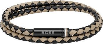 Hugo Boss Modern leather double bracelet 1580495 - Length: 19 cm (19 cm)
